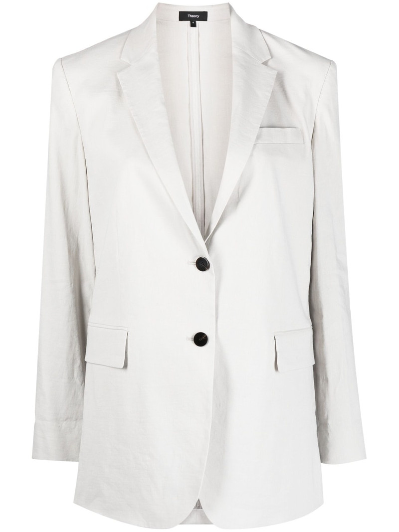 single-breasted button blazer 1