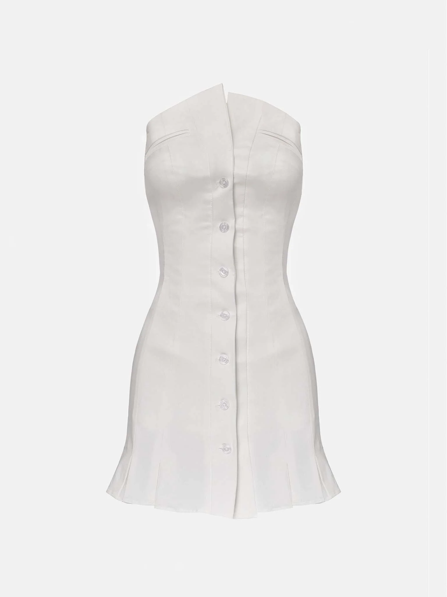 COURT DRESS VIRGIN WHITE - 1