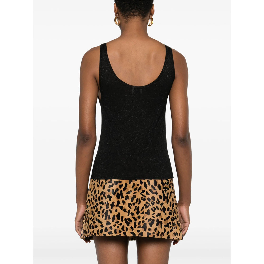 Saint Laurent Black Tops - Vests & Tank Tops Women - 2