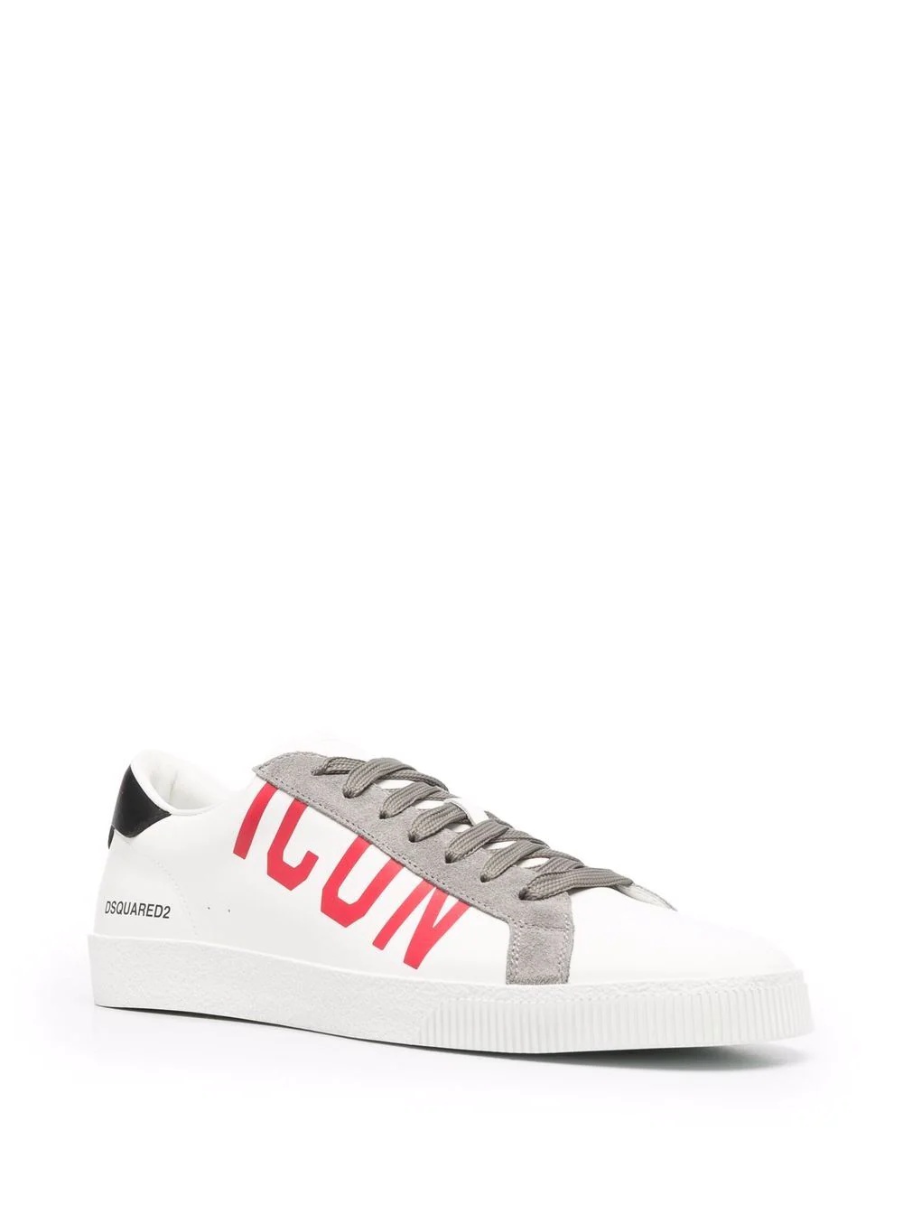 logo-print low-top sneakers - 2