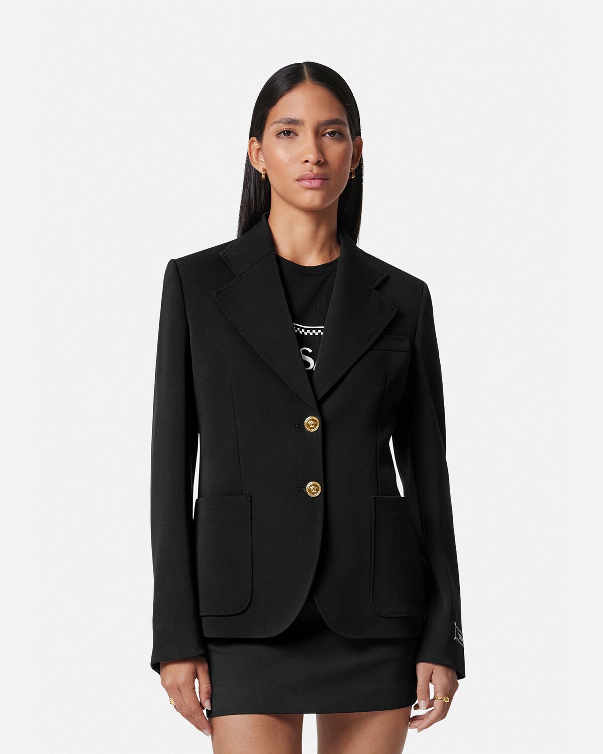 Medusa Single-Breasted Blazer - 4
