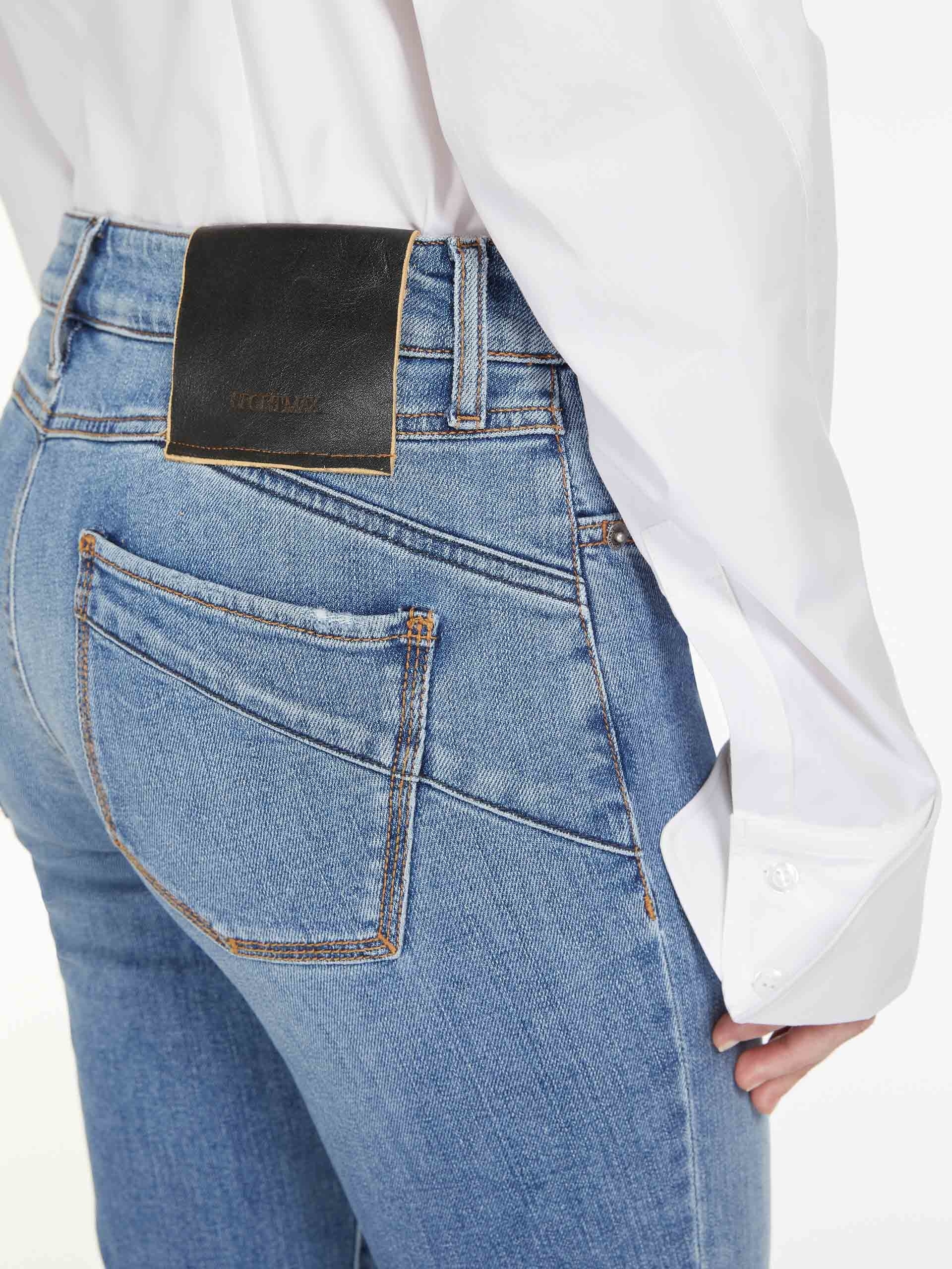 MESSICO Low-rise mini flare jeans - 5