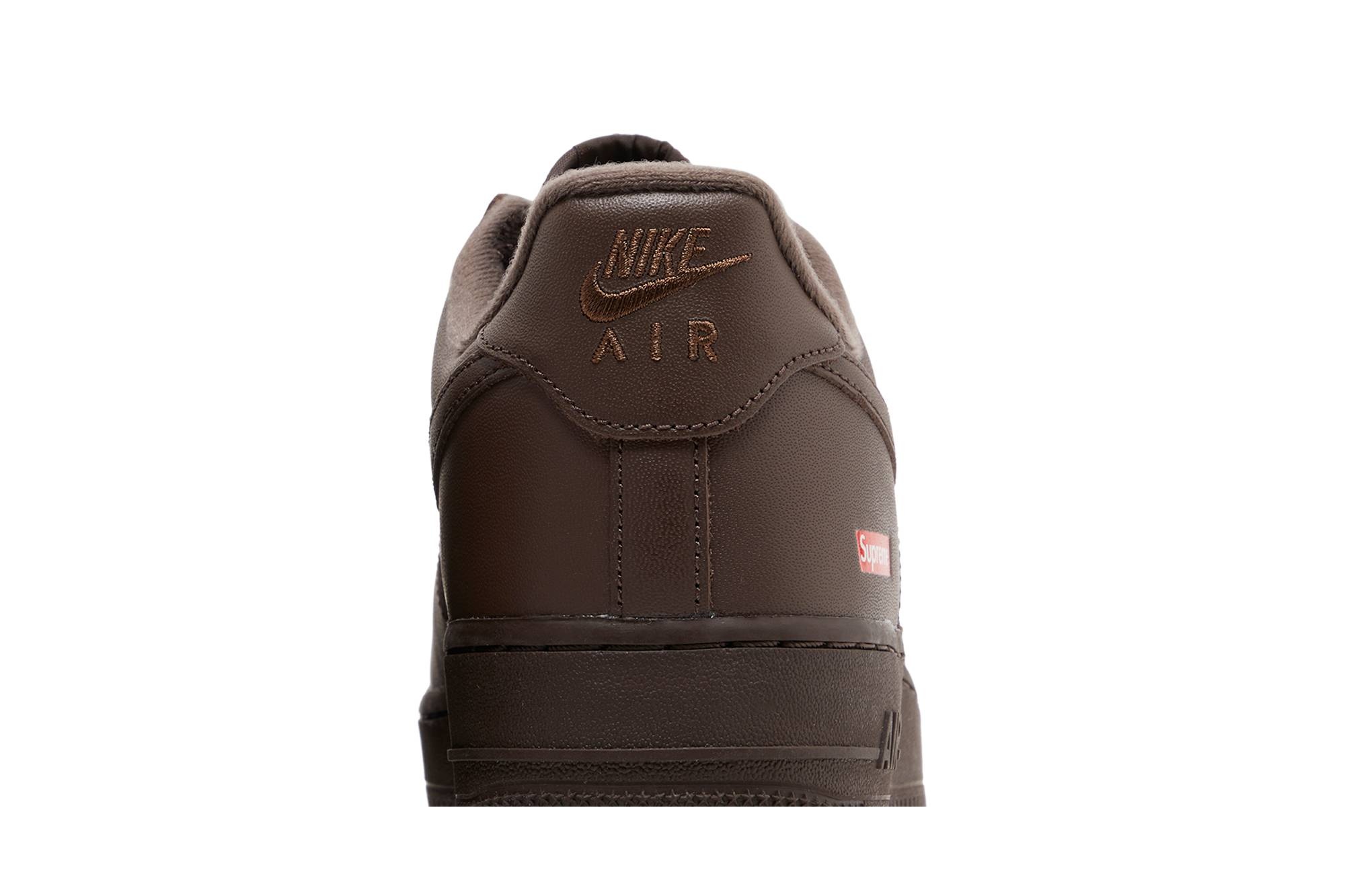 Supreme x Air Force 1 Low 'Box Logo - Baroque Brown' - 7
