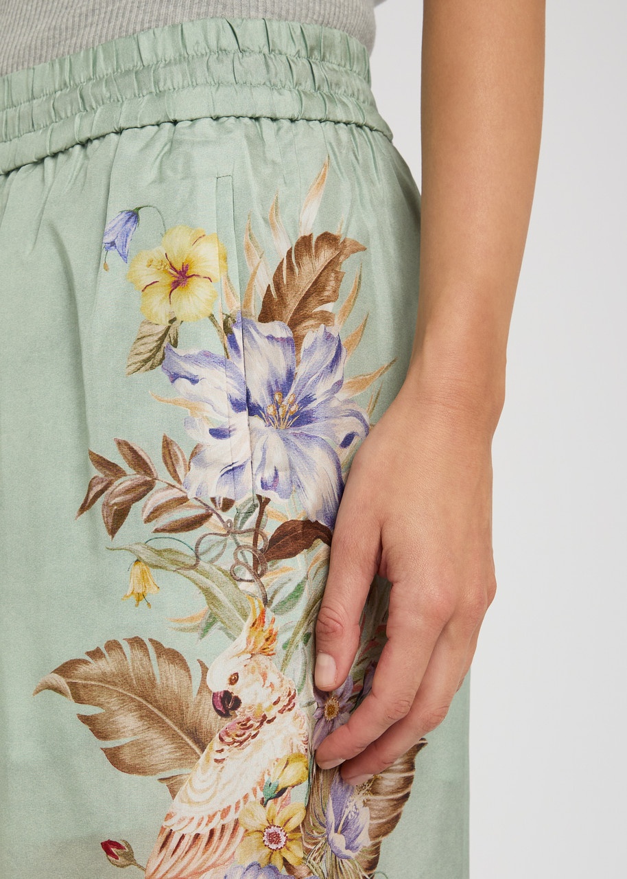 Zimmermann Coco Floral-printed Silk Trousers - 5