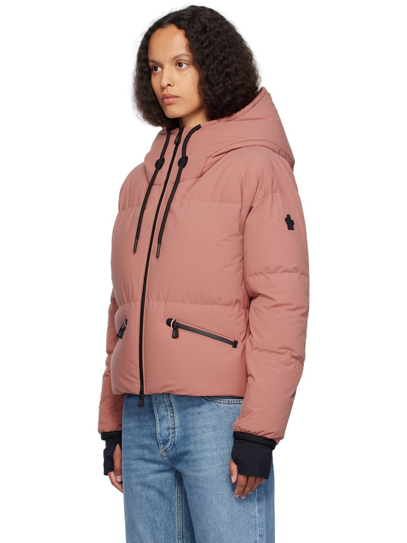 Moncler Grenoble Pink Allesaz Down Jacket outlook