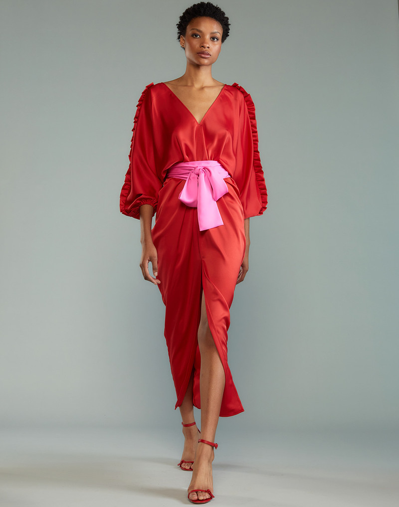 CYNTHIA ROWLEY Dolman Sleeve Dance Dress outlook