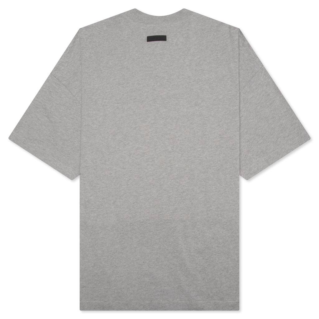 S/S TEE - DARK HEATHER OATMEAL - 2