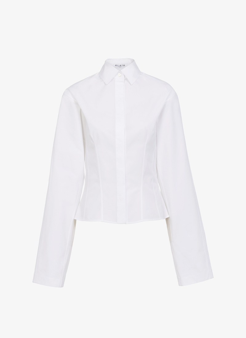 CORSET POPLIN SHIRT - 1