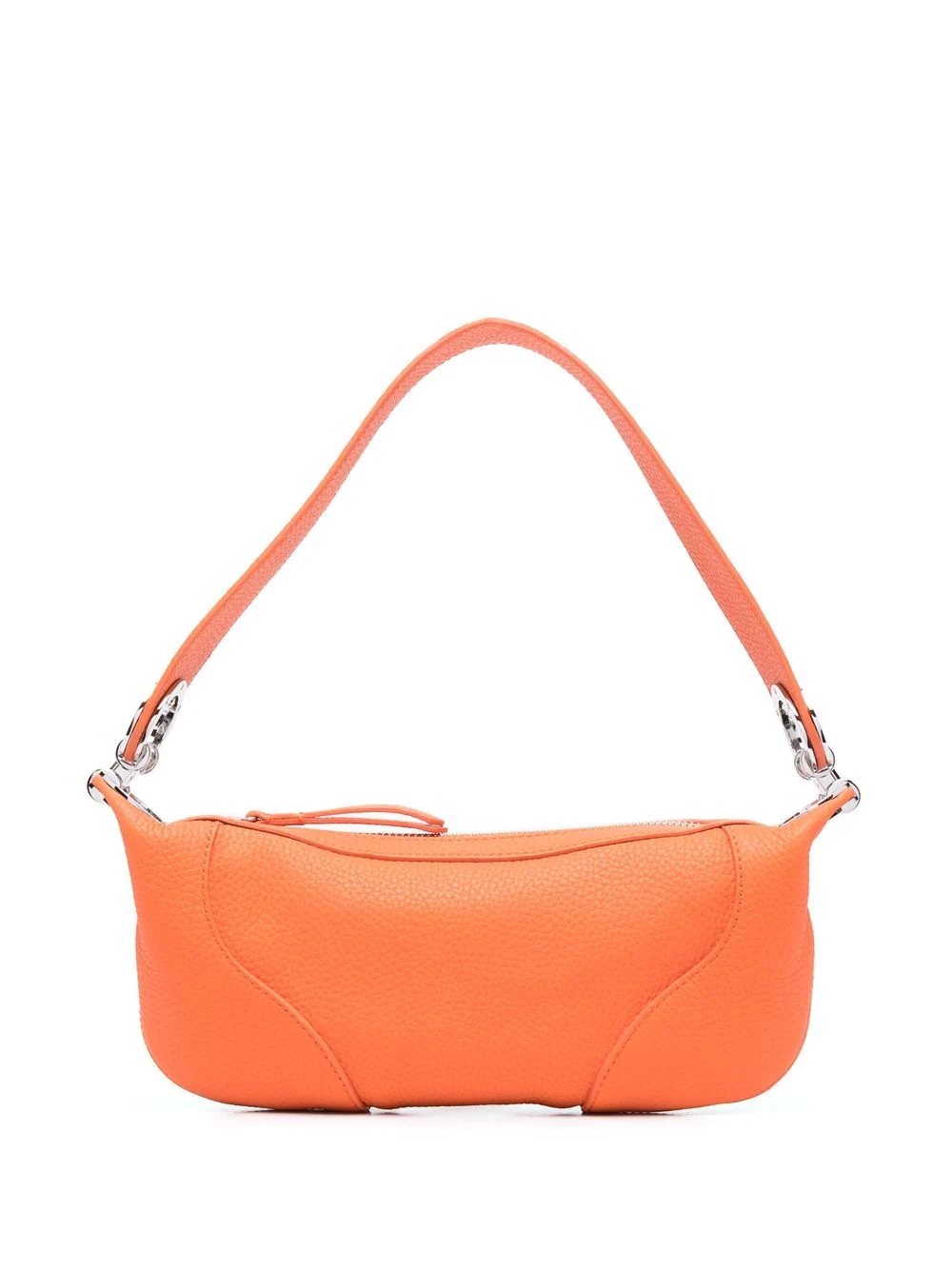 Samira grained-leather shoulder bag - 1