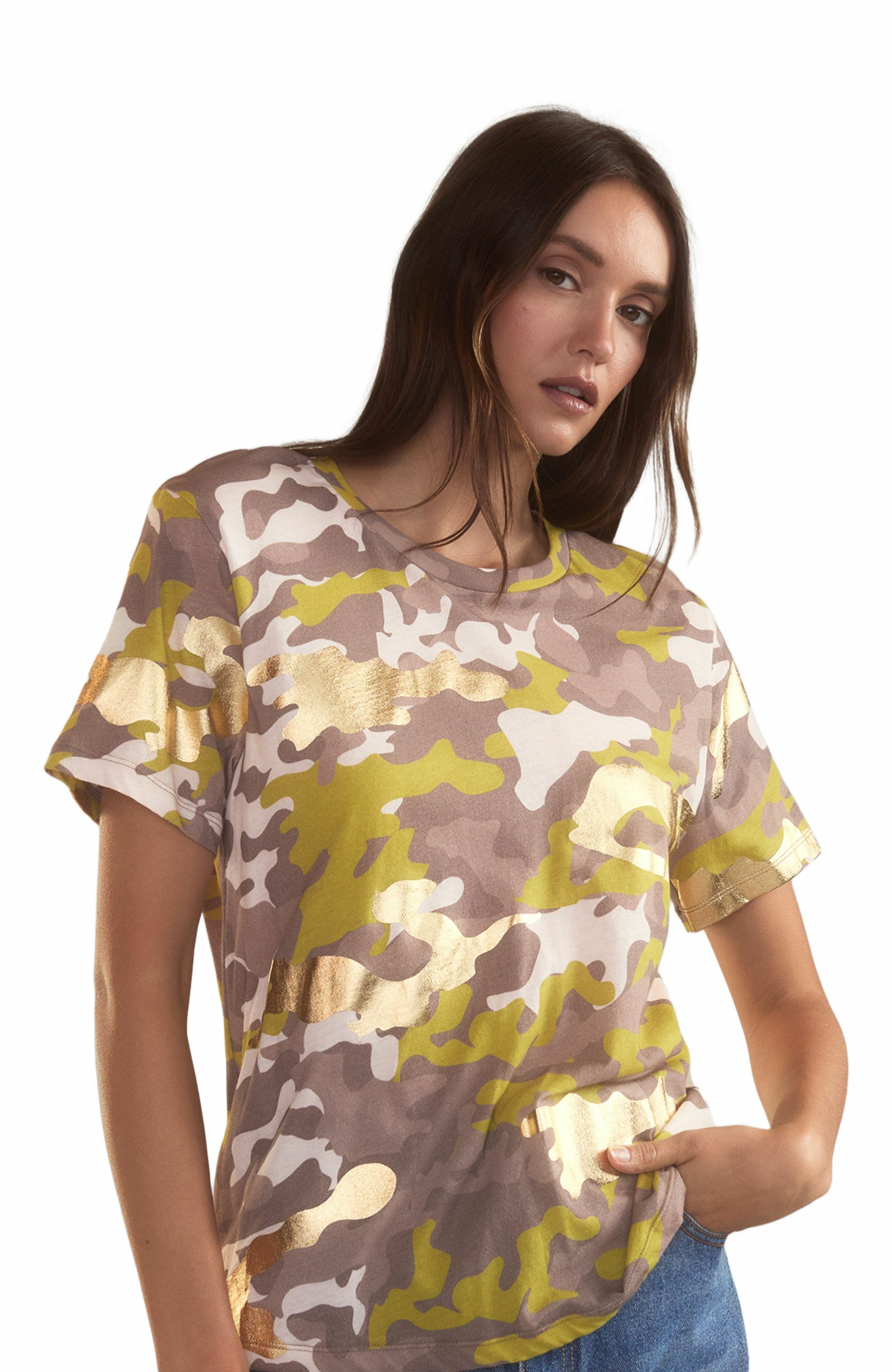 Cynthia Rowley In Plain Sight Tee in Pink Camo at Nordstrom - 4