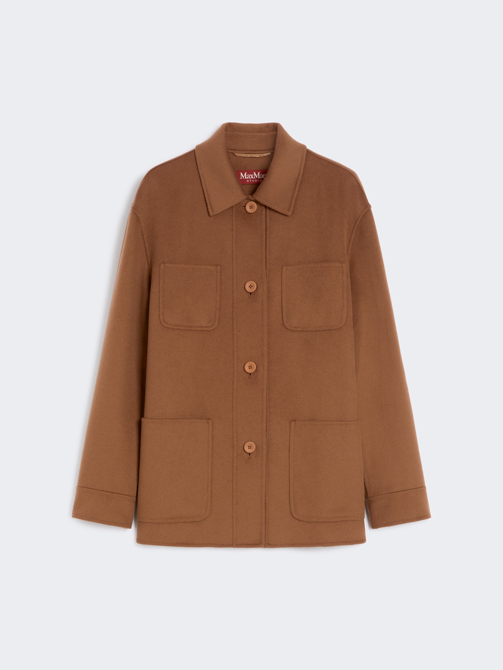 EXTRA Jacket in wool, cashmere and silk broadcloth - 1