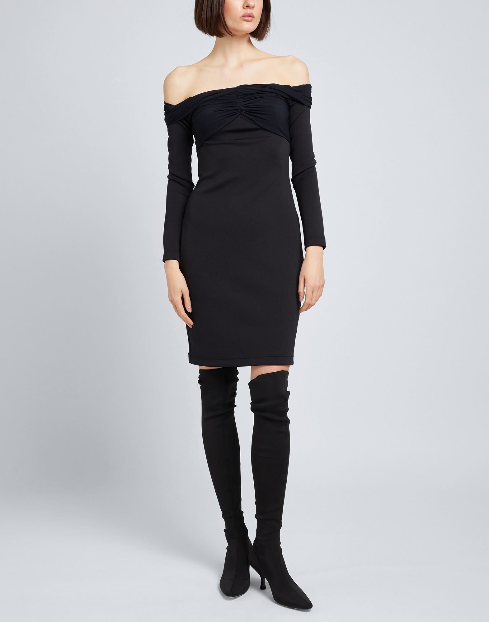 Black Women's Short Dress - 3