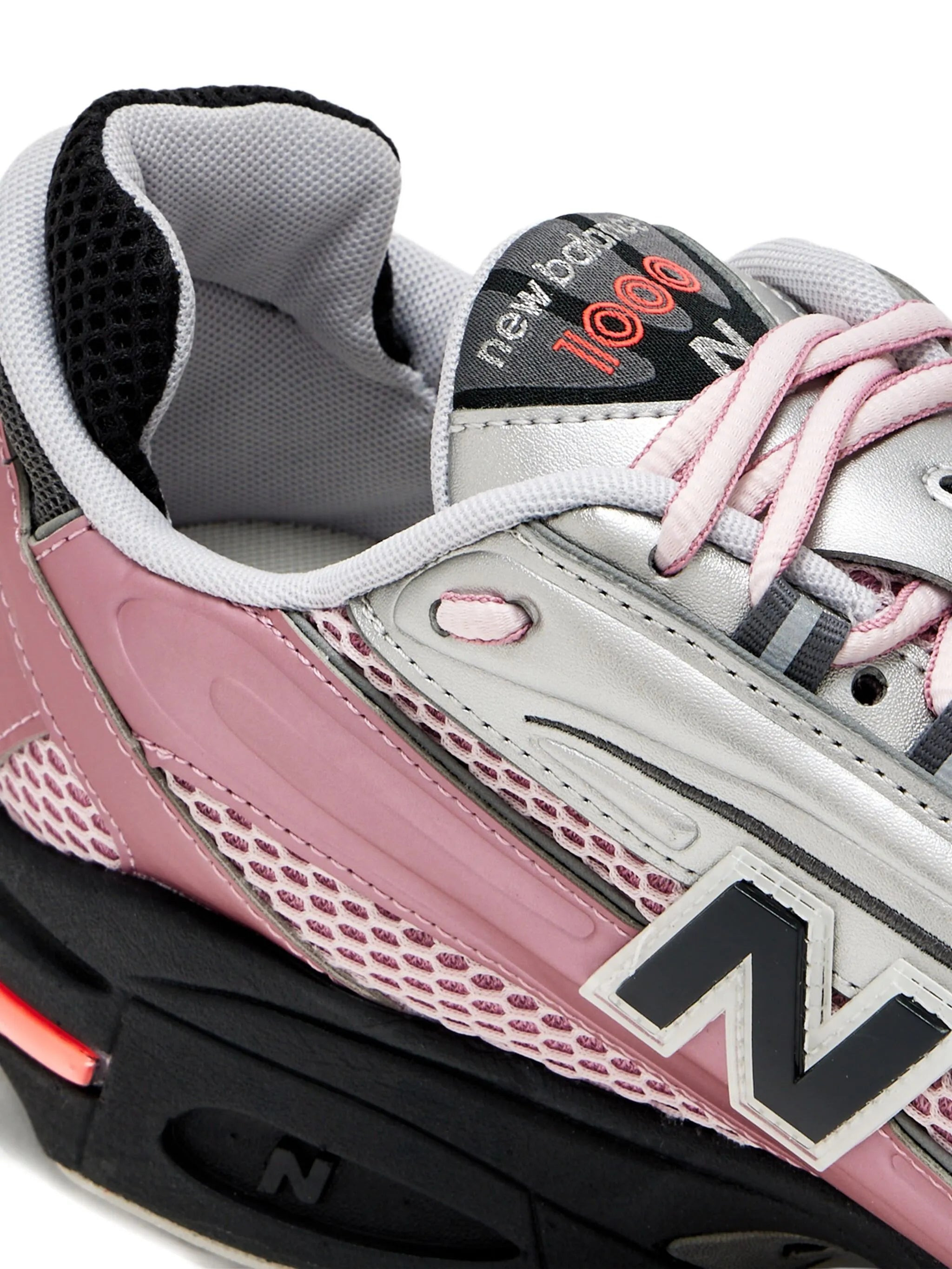 New Balance 1000 Metallic Lace-up Sneakers - 4