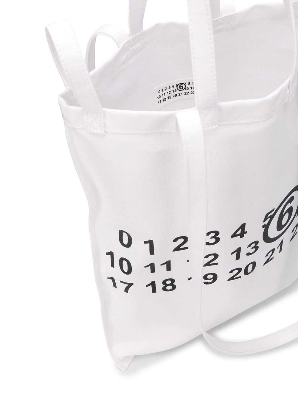 numbers logo shopper tote - 5