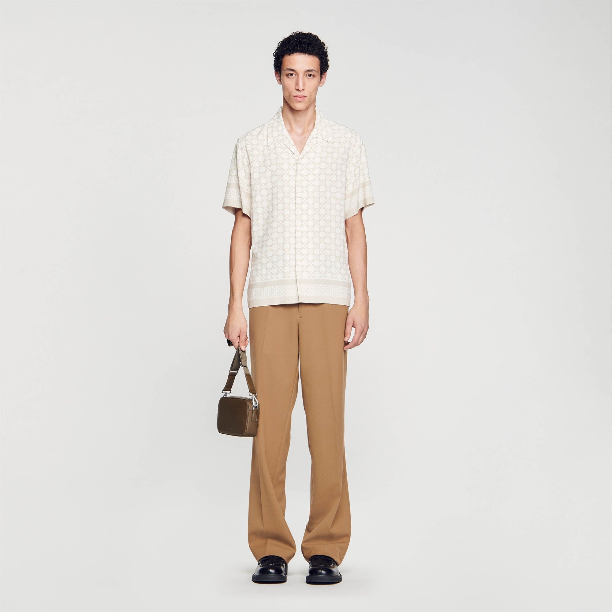 SQUARE CROSS SHORT-SLEEVED SHIRT - 2