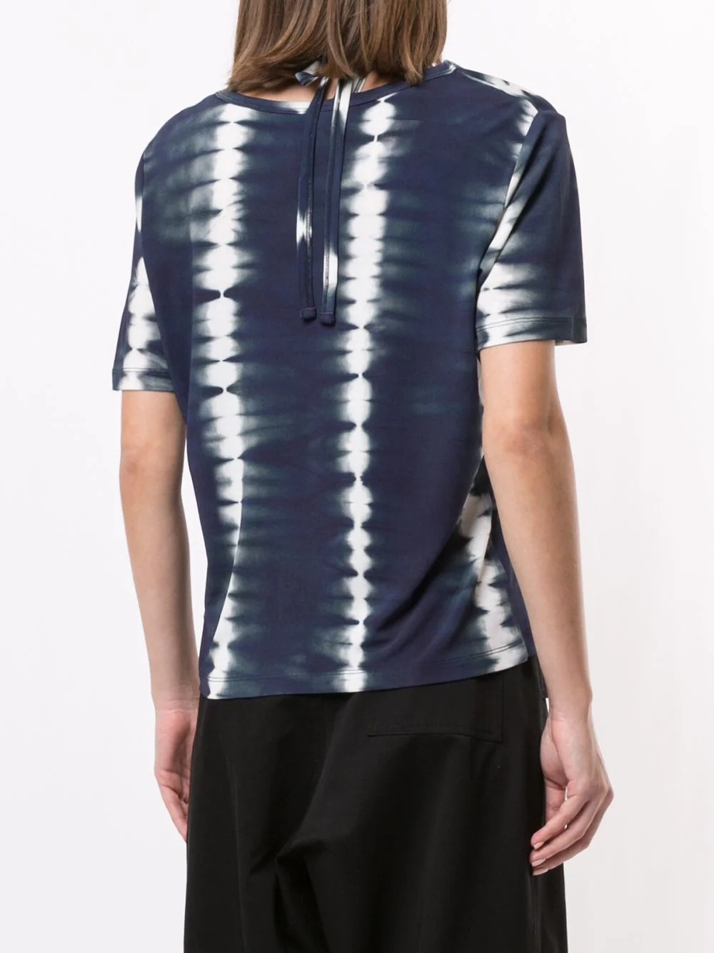 tie-dye cut-out T-shirt - 4