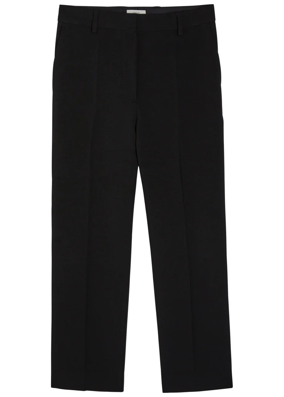 Toteme Cropped Straight-leg Trousers - 1