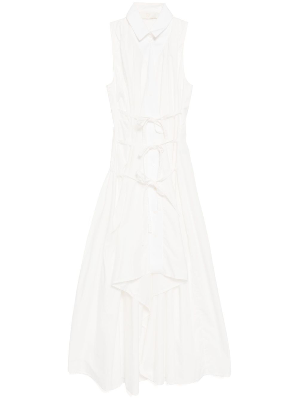 asymmertic shirt dress - 1