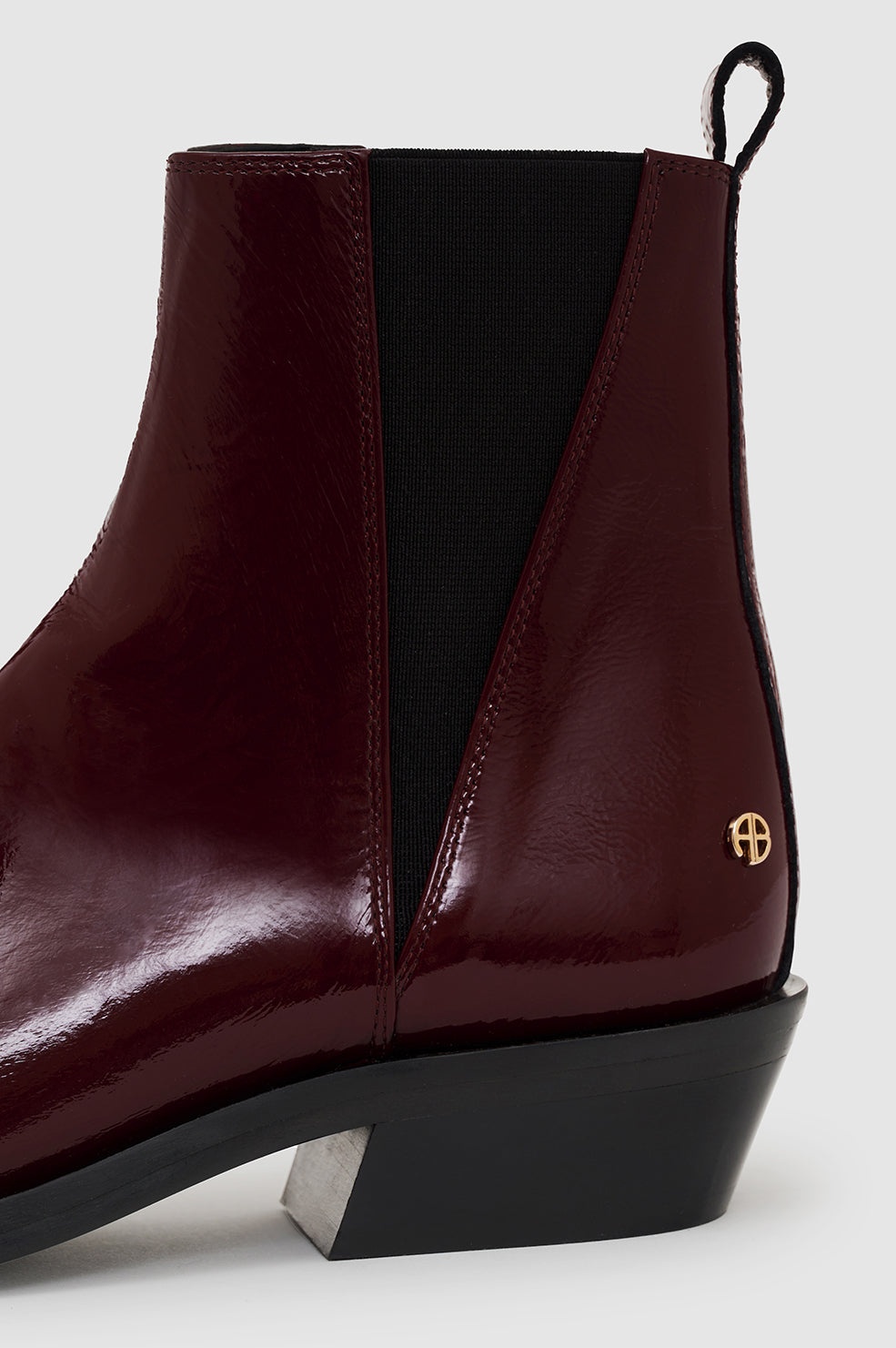 Bekah Flat Boots - Dark Red - 5