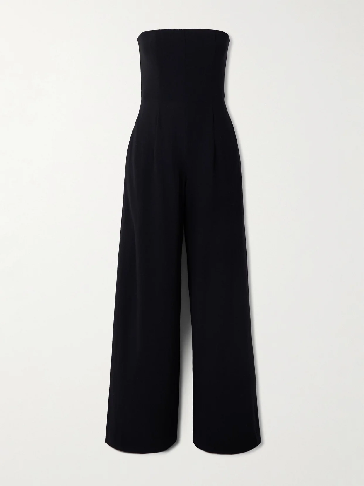 Jade Strapless Wool-crepe Jumpsuit - 1