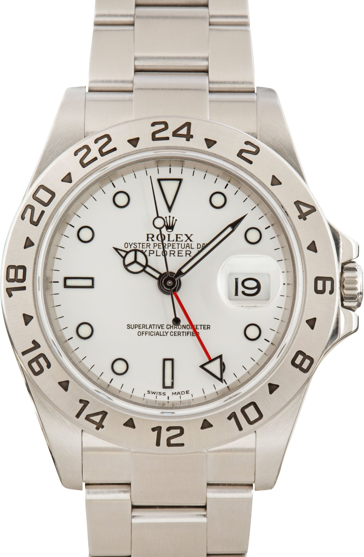 Rolex Explorer II Ref 16570 White Dial - 1