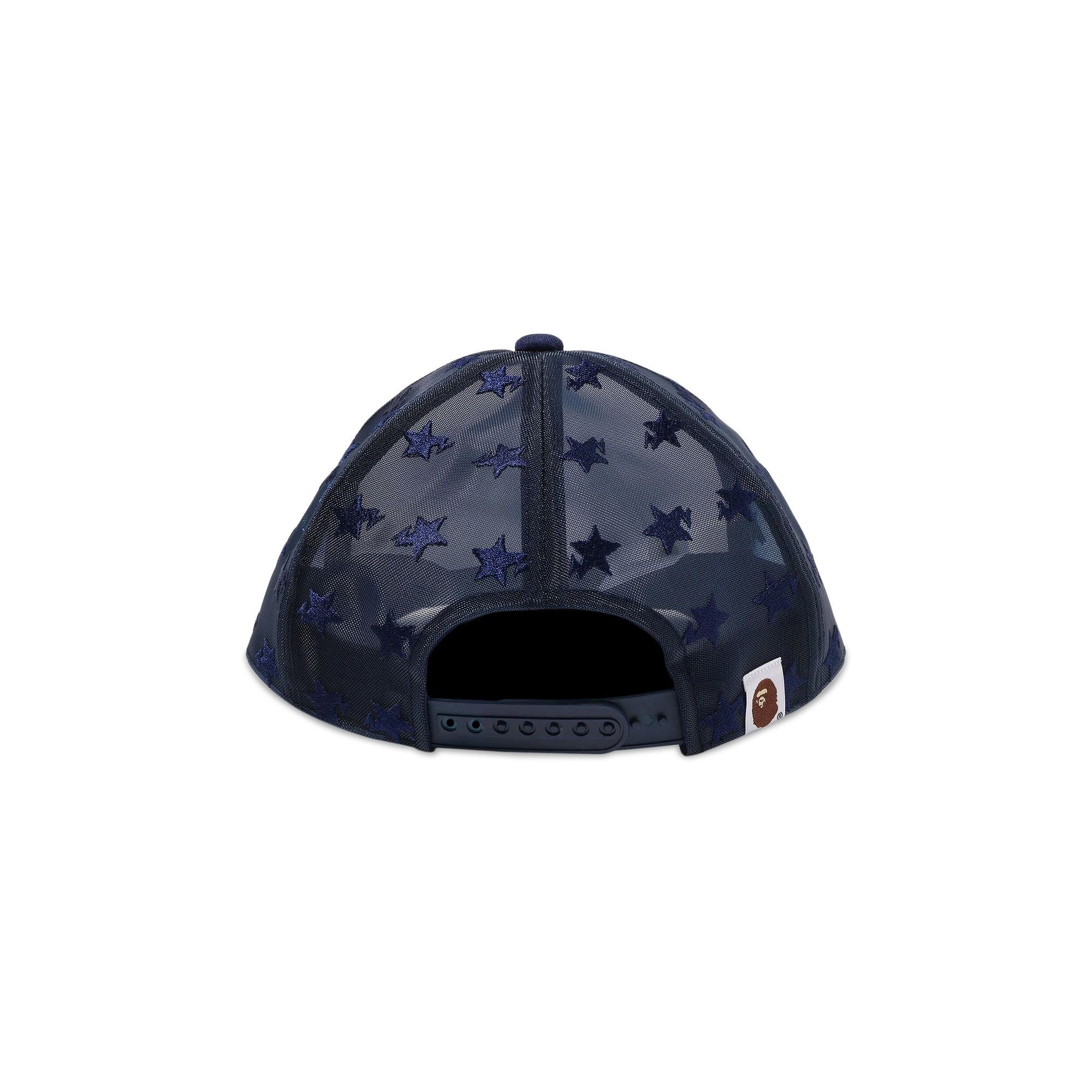 BAPE Sta Mesh Cap 'Navy' - 2