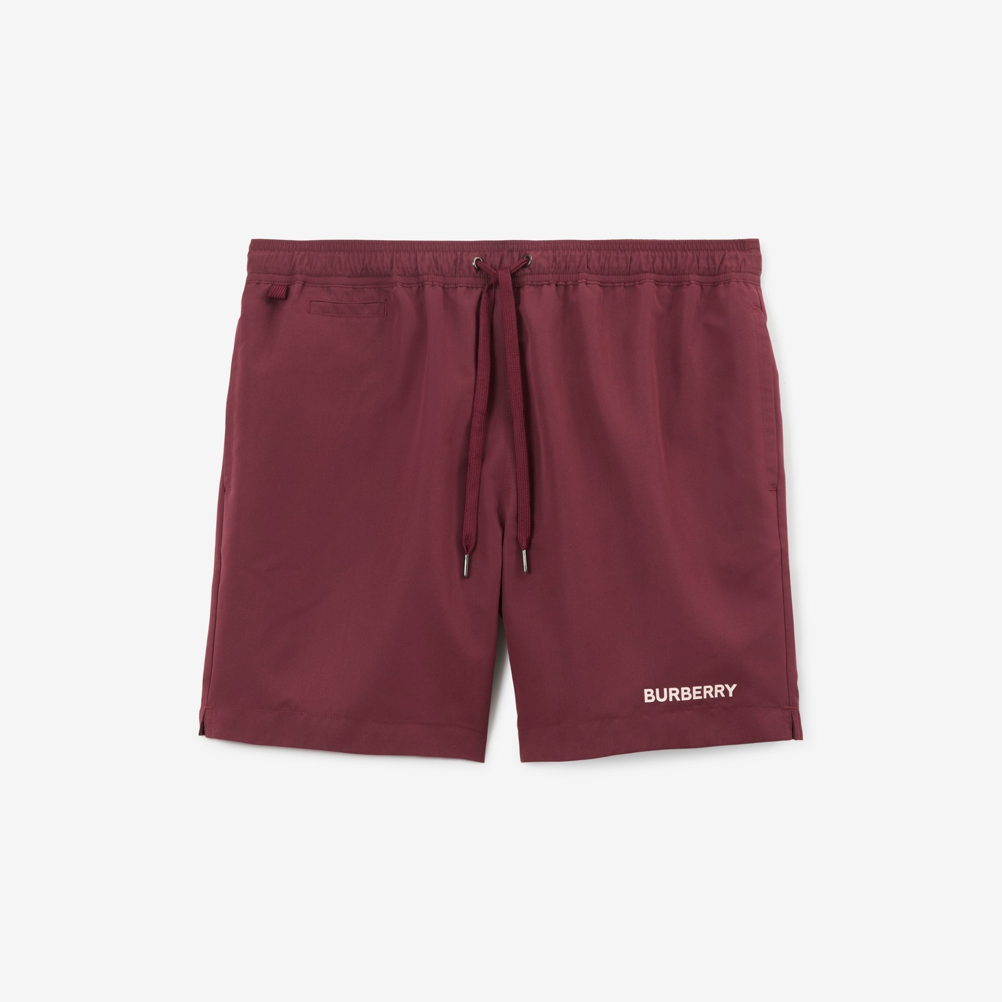 Logo Print Drawcord Swim Shorts - 1