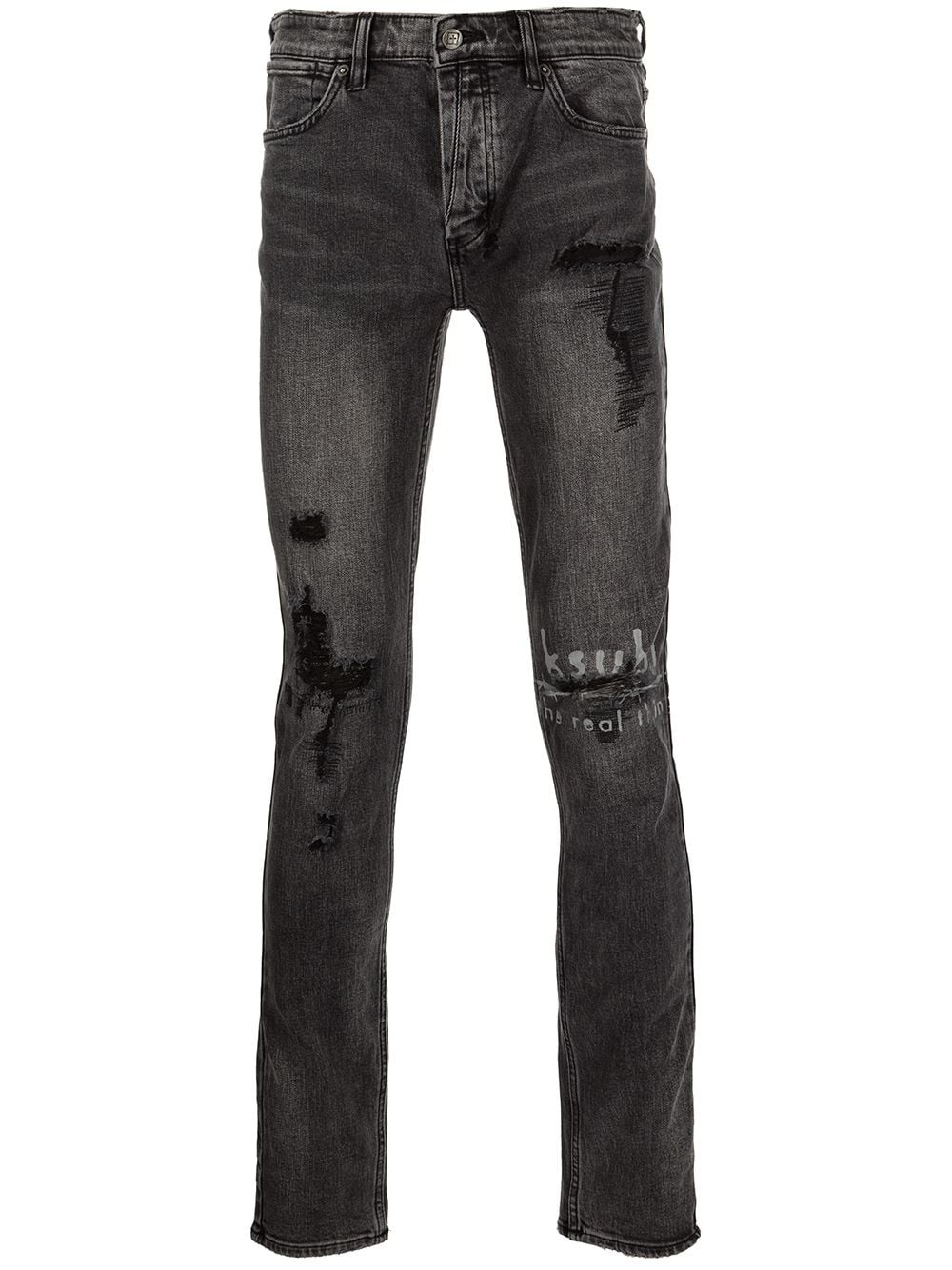 Van Winkle Angst Trashed skinny jeans - 1