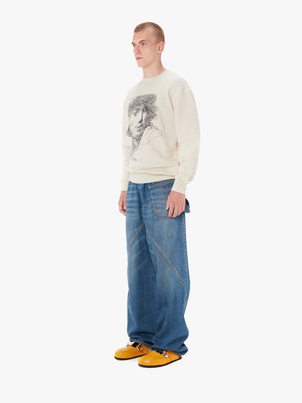 REMBRANDT EMBROIDERED SWEATSHIRT - 4