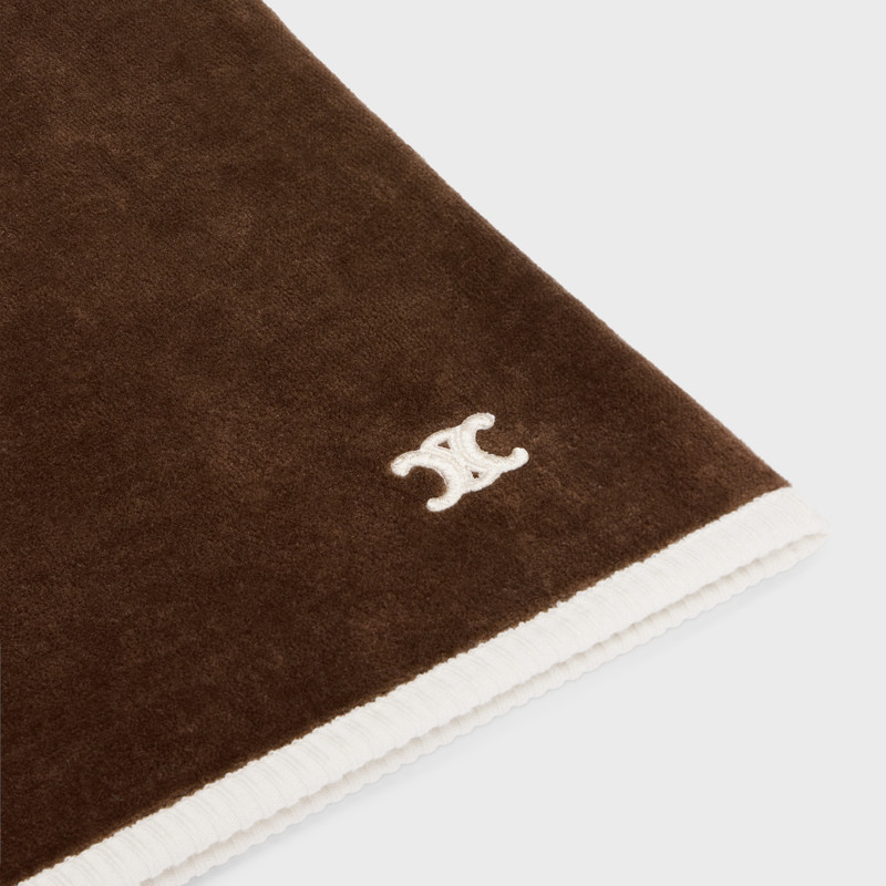 triomphe tank top in velvet jersey 4