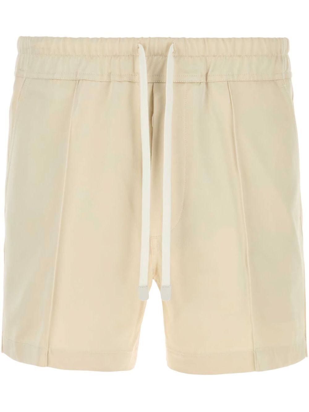 drawstring satin shorts - 1