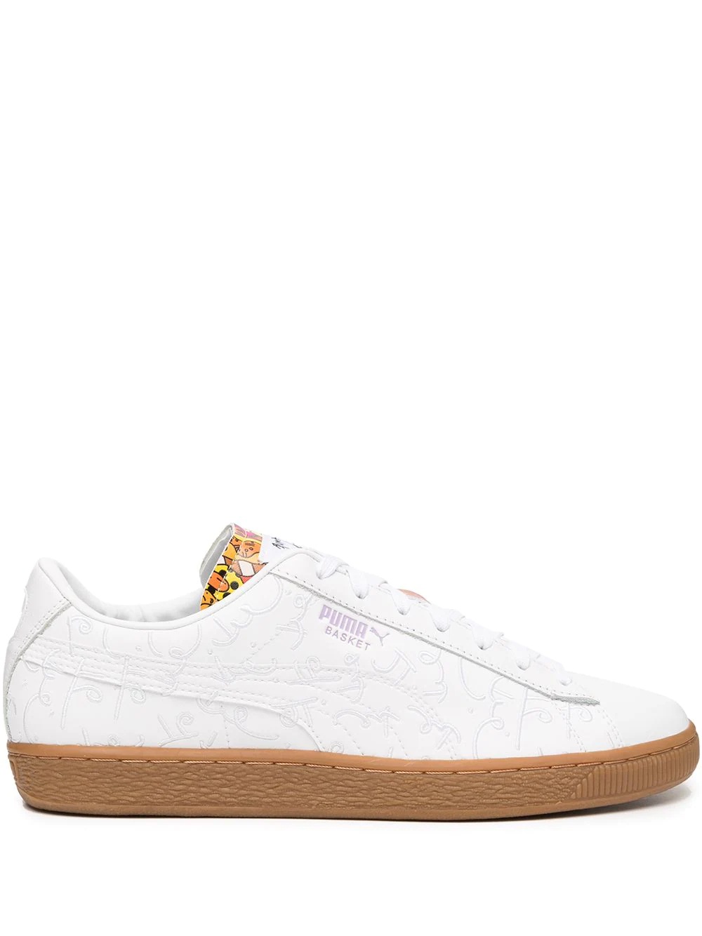 x Romero Britto Basket embroidered trainers - 1