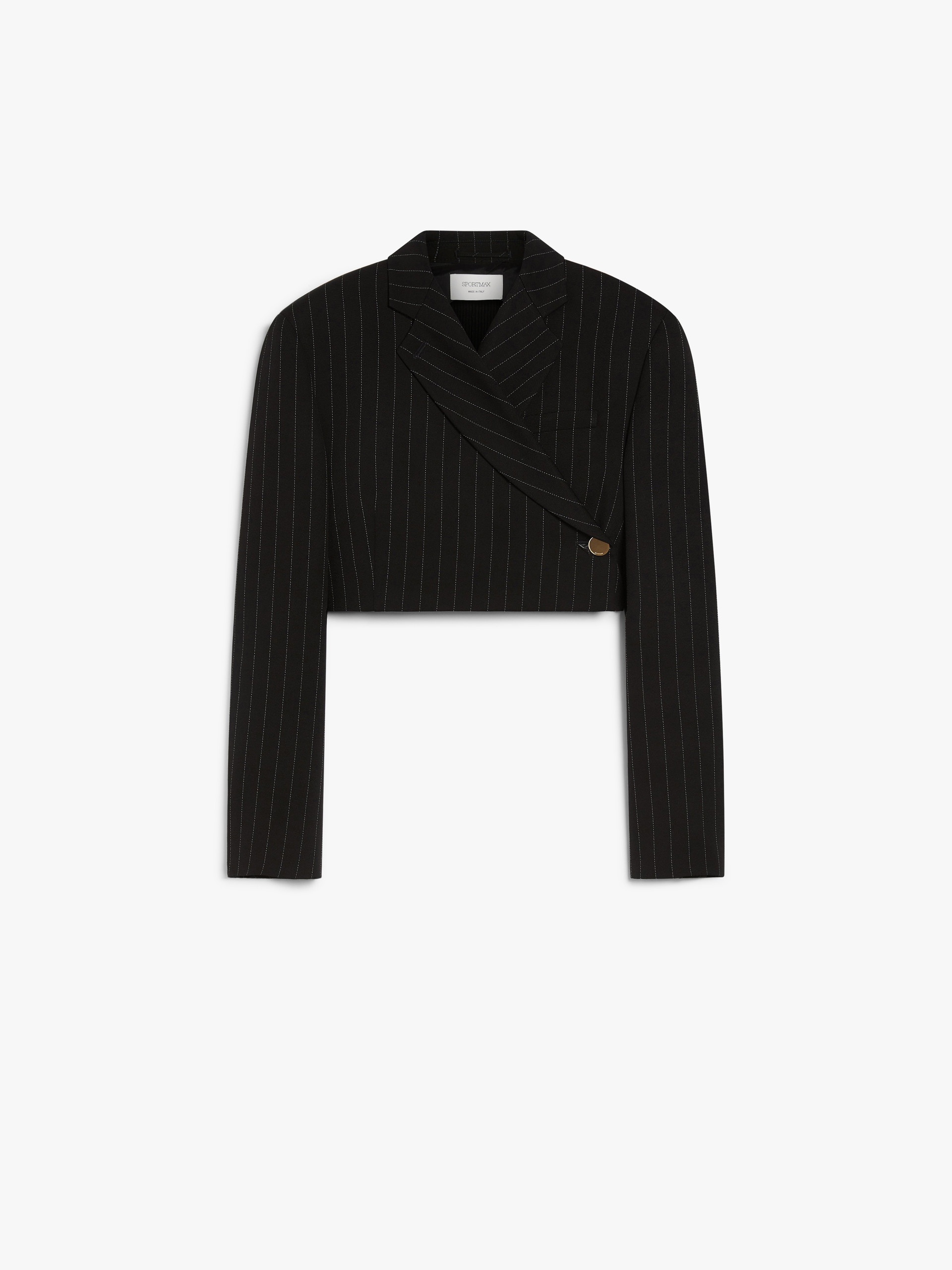 UTOPIA Short pinstriped blazer - 1