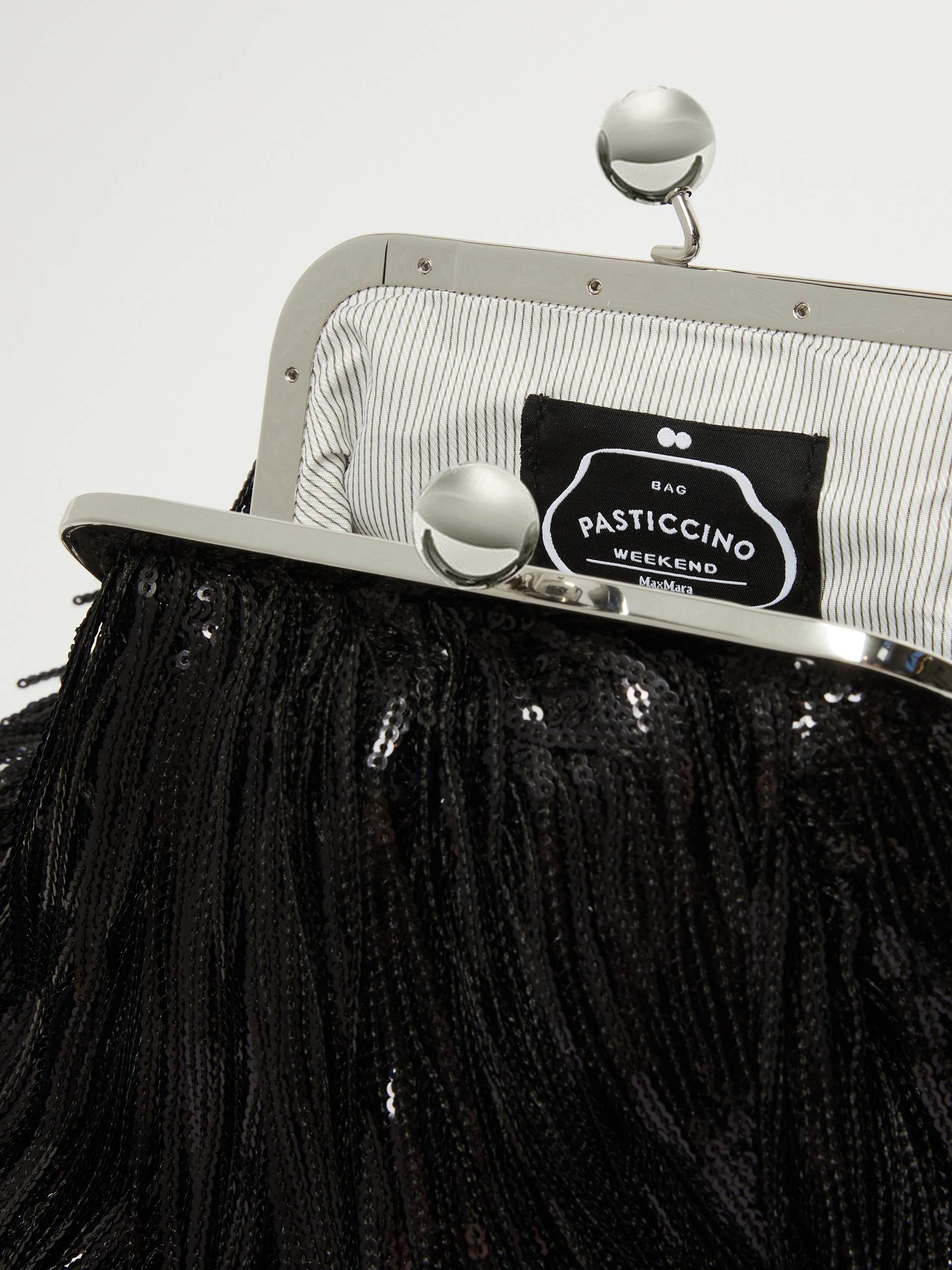 FLOU Small Pasticcino Bag with fringes and sequins - 6