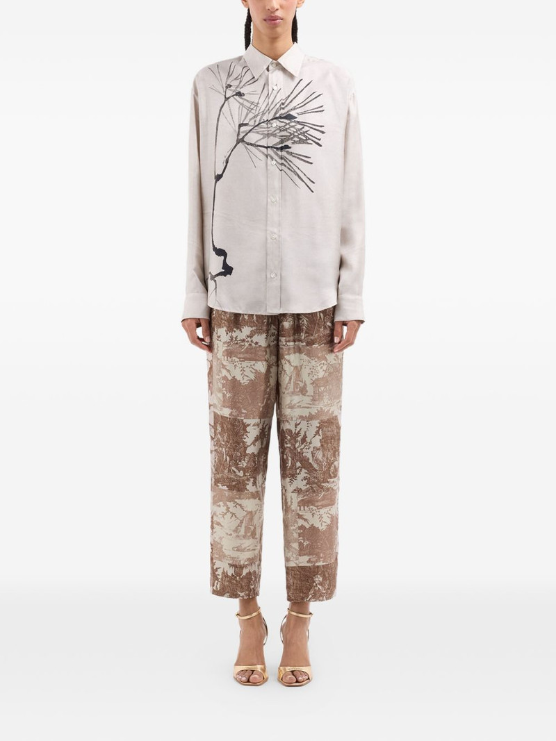 brushstroke-motif shirt 3