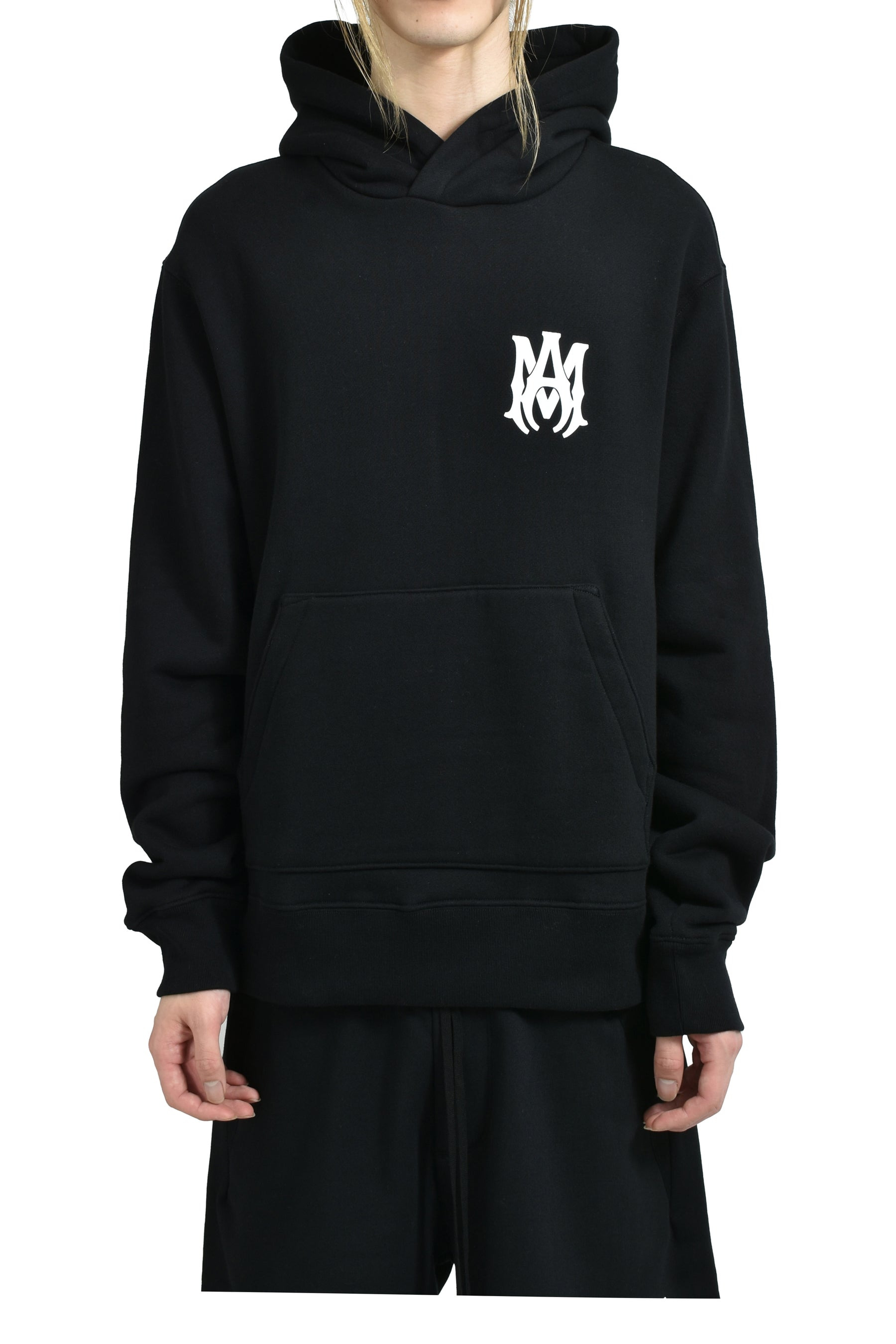 MA CORE LOGO HOODIE / BLK - 1