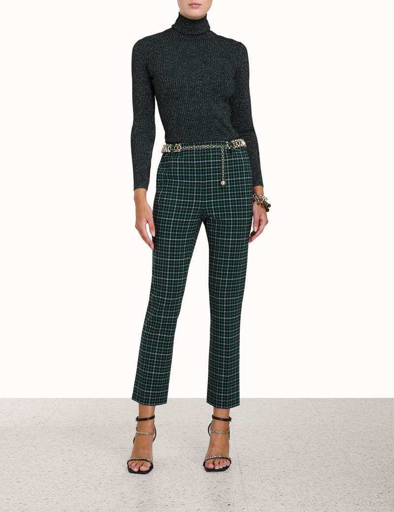 Zimmermann CELESTIAL CHECK TROUSER outlook