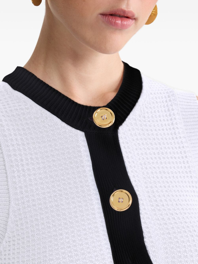 textured sleeveless mini dress 4