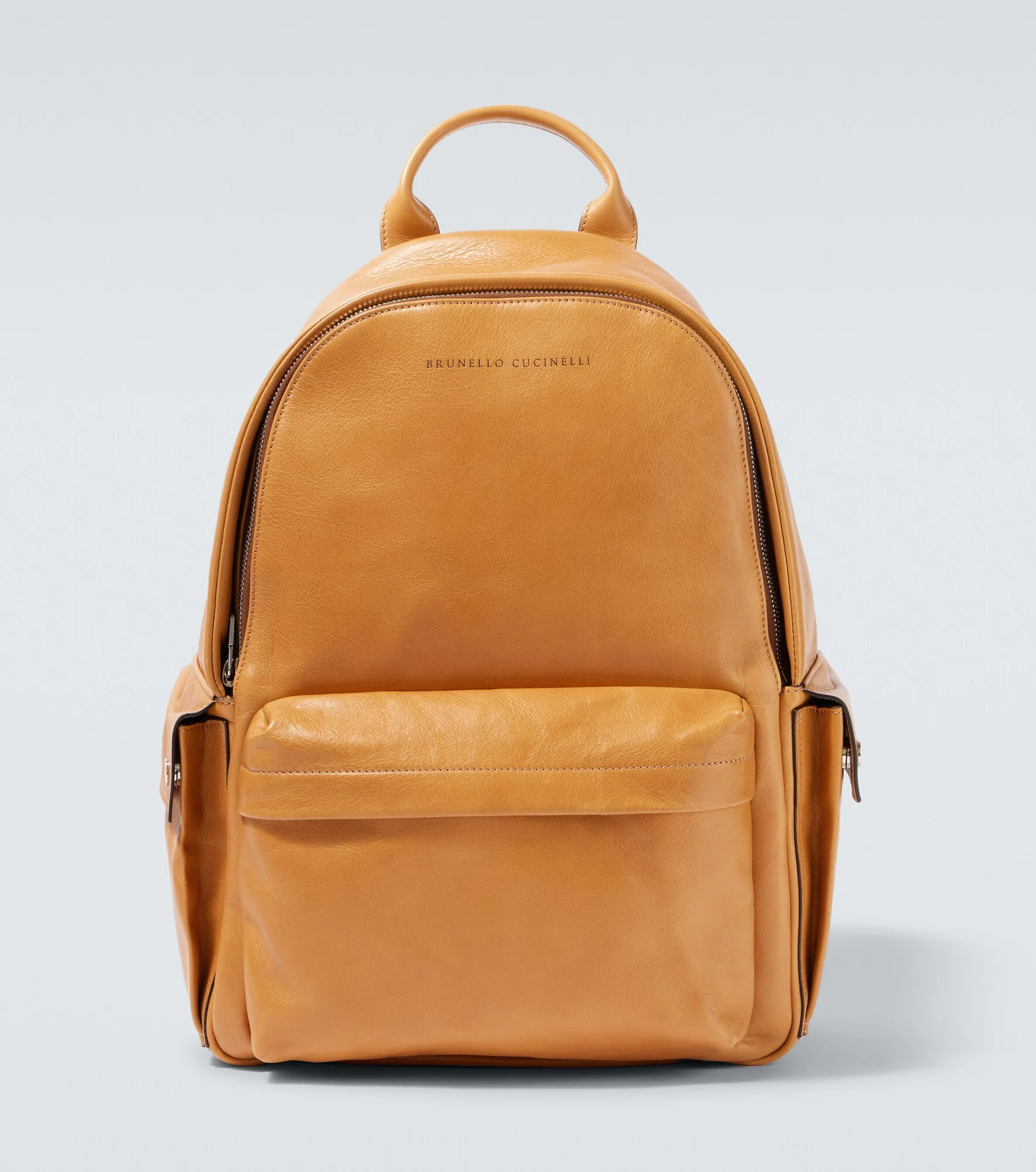 Leather backpack - 1