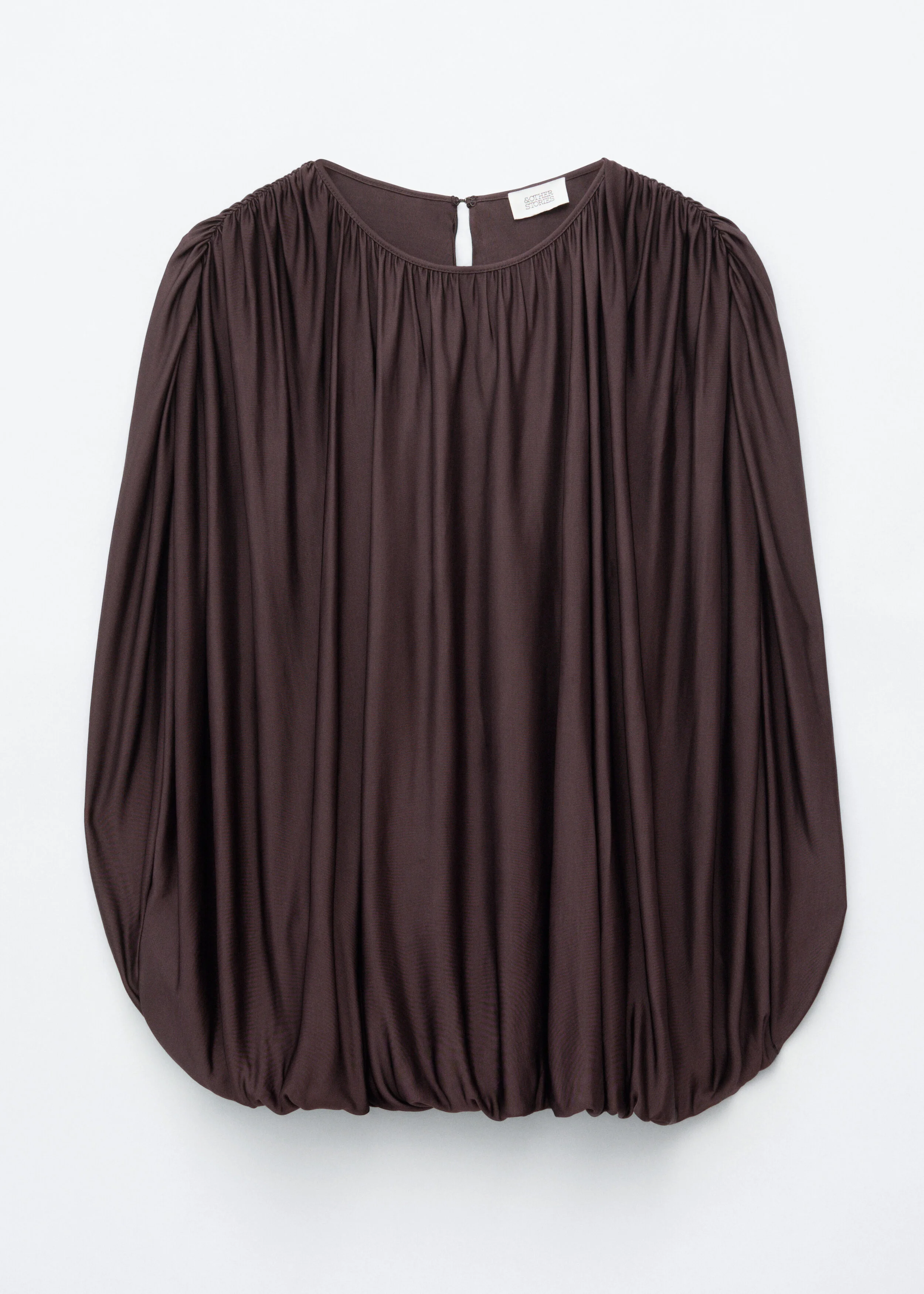 Draped Jersey Top - 1