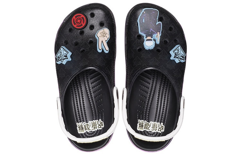 crocs Crocs x Jujutsu Kaisen Classic Clog 'Black' 208874-001 outlook