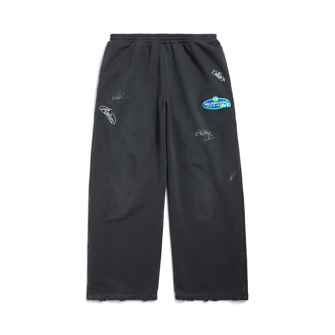 Men's Banana Baggy Pants in Black - 1