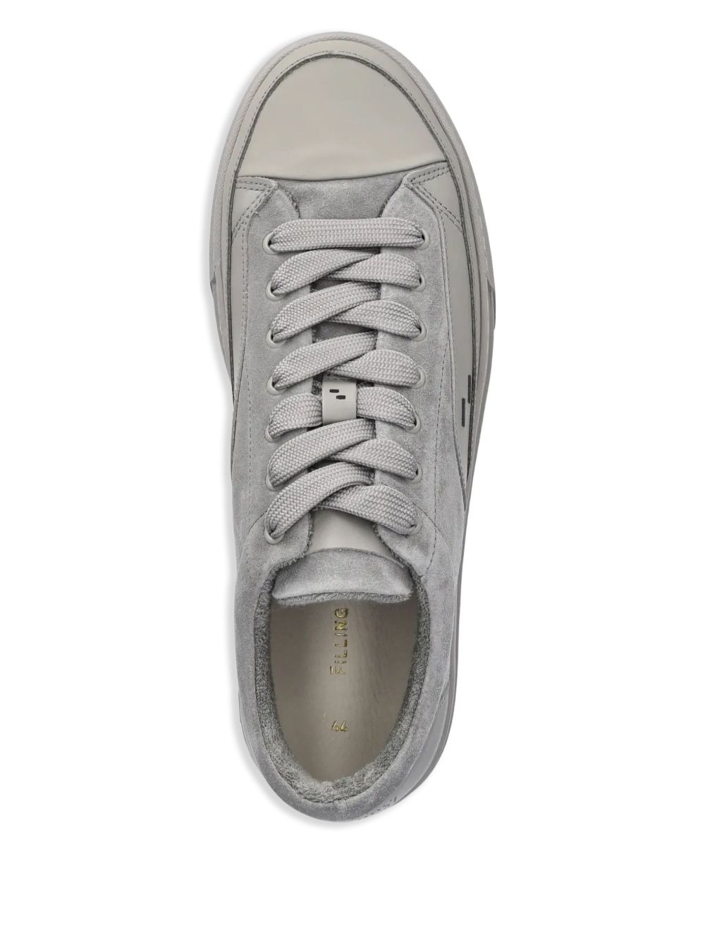 Riviera Mix suede panelled sneakers - 4