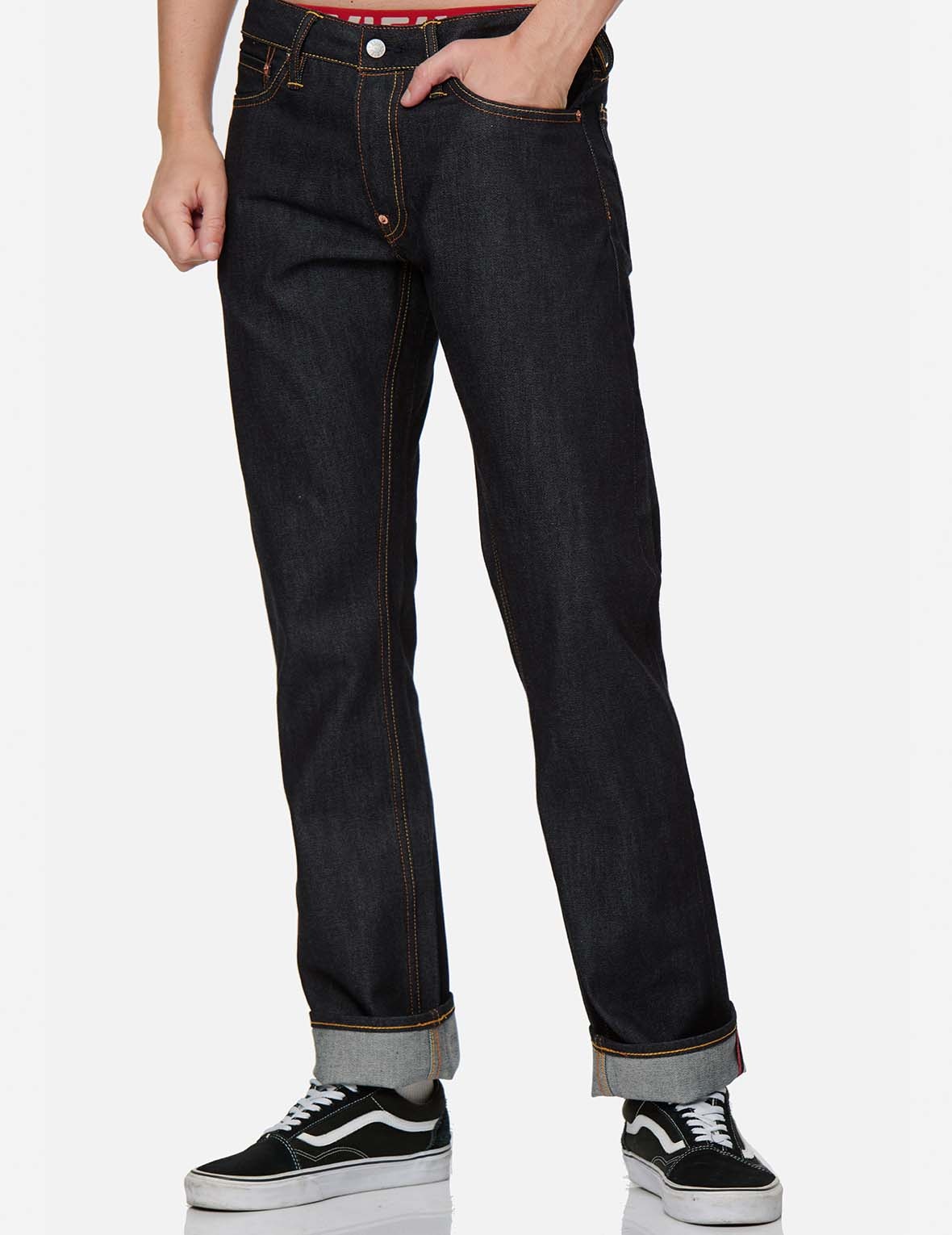 Seagull Pocket Regular Straight Fit Jeans #2008 - 4