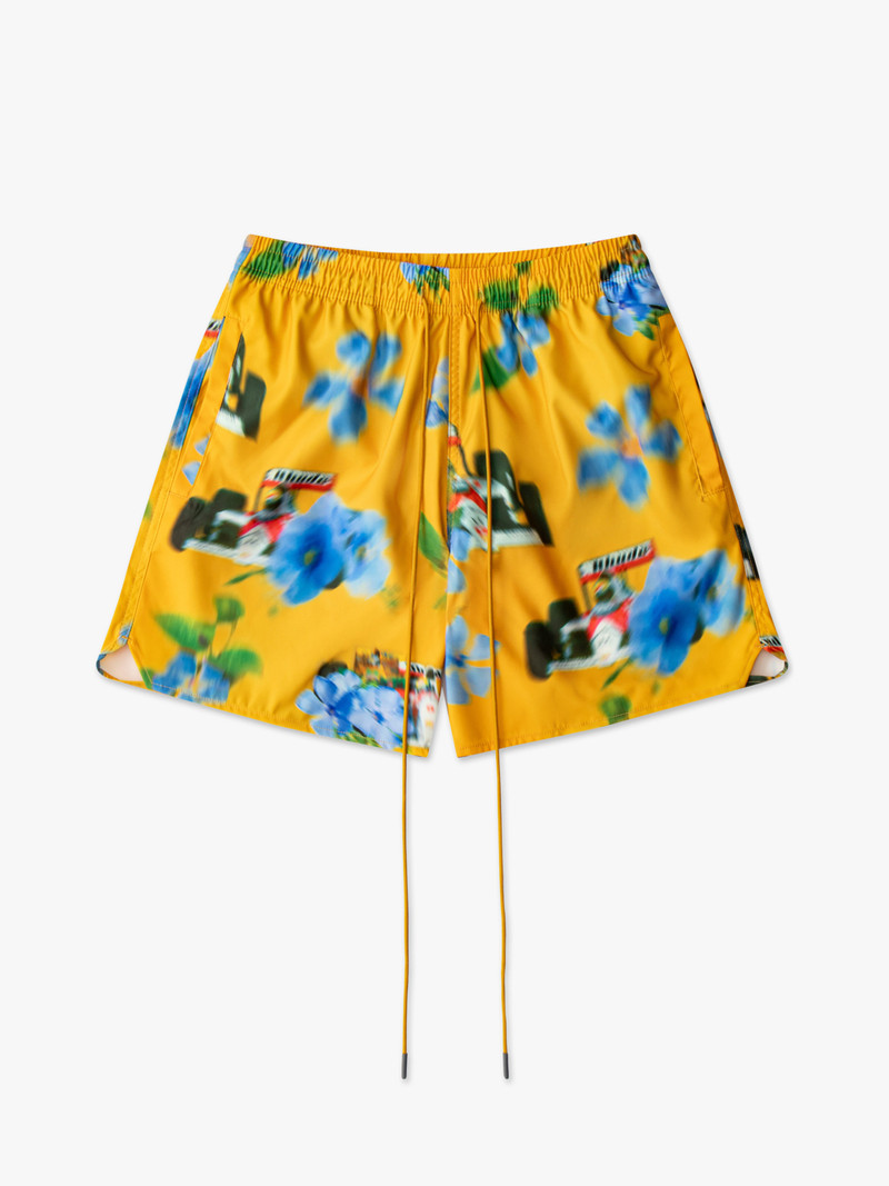 YELLOW LOIX SWIM TRUNKS 1