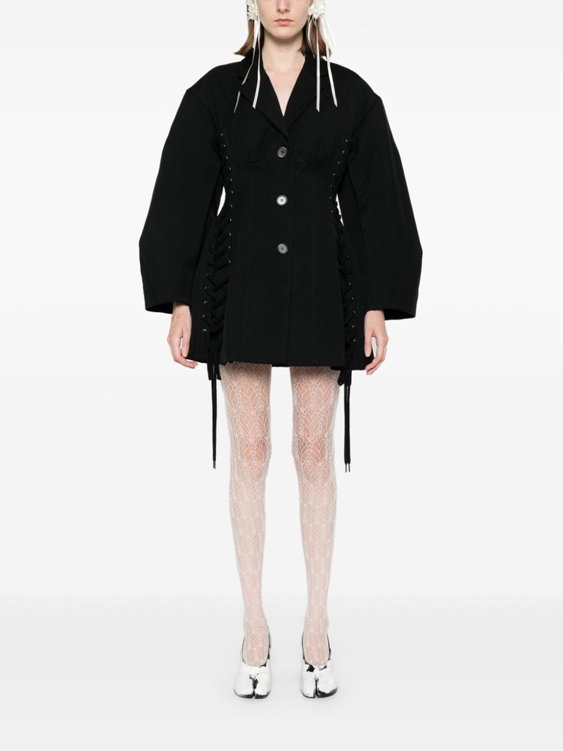 Simone Rocha sculpted corset jacket outlook