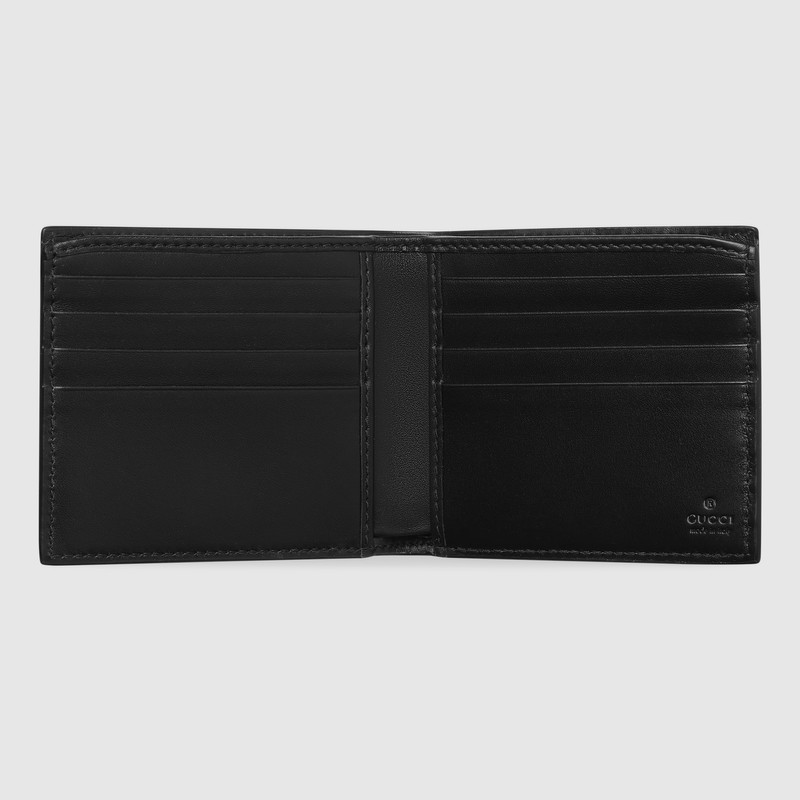 GUCCI GG Emblem bi-fold wallet outlook
