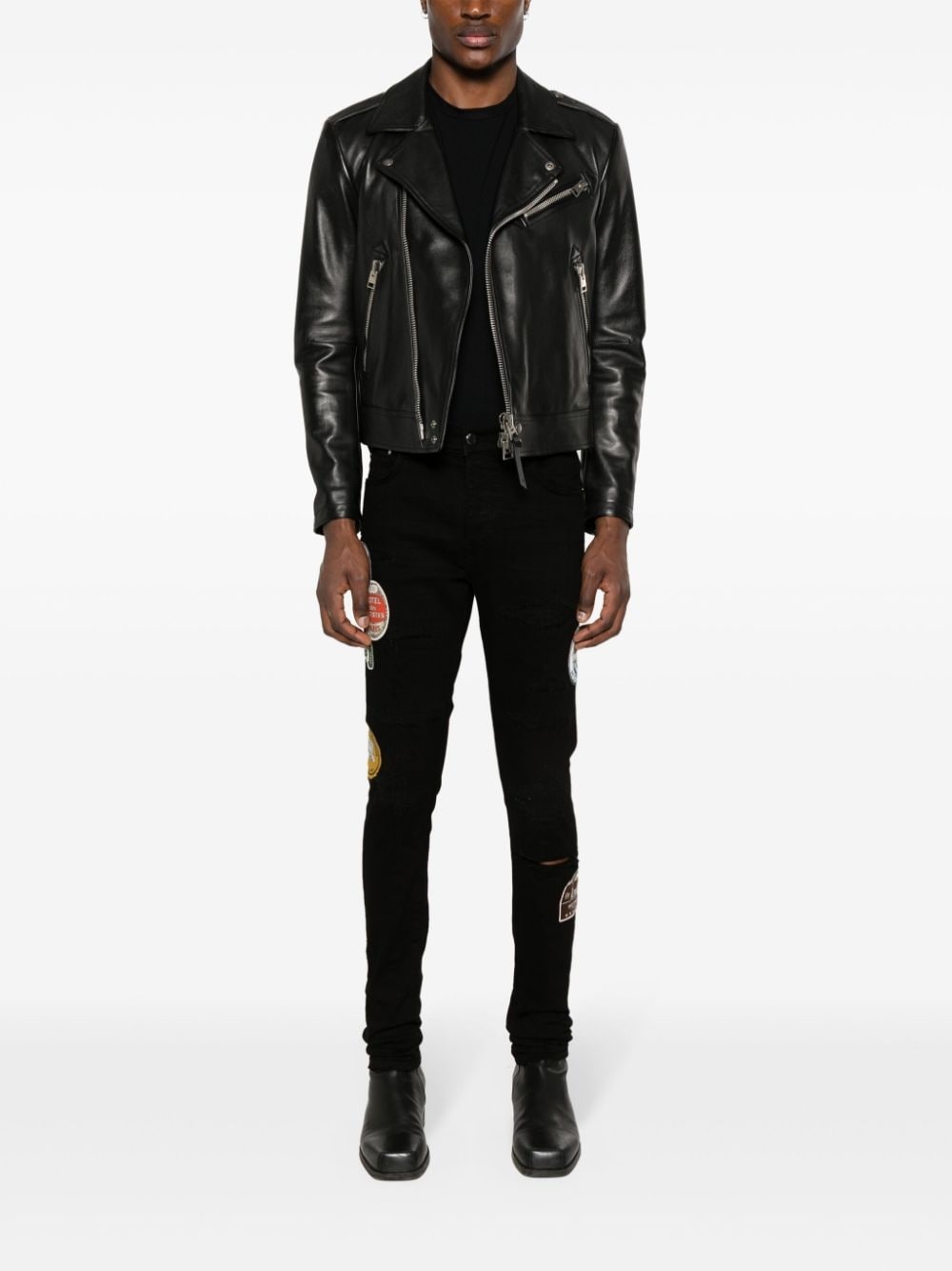 Travel Patch Repair skinny jeans - 2