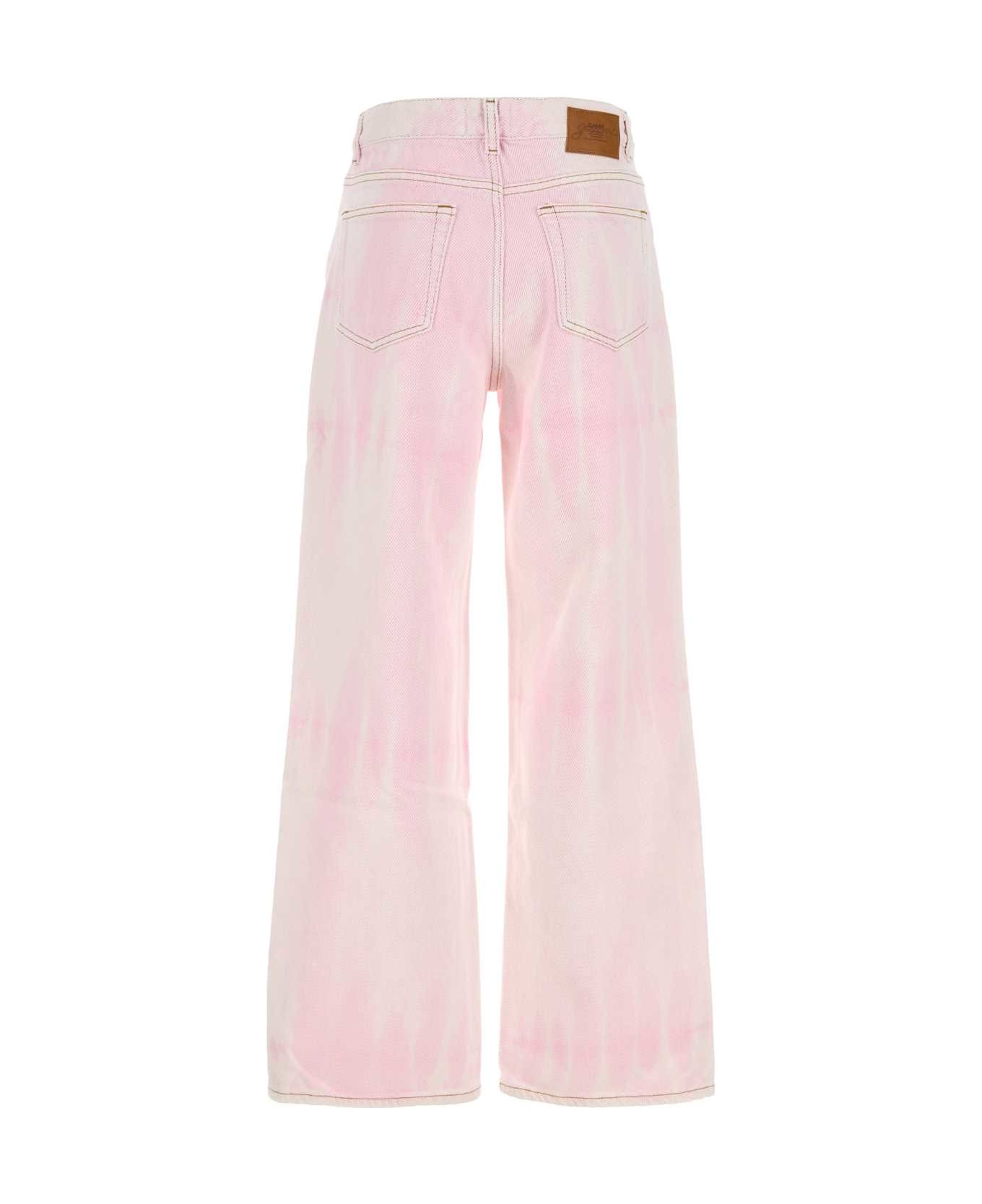 Pink Denim Jeans - 2