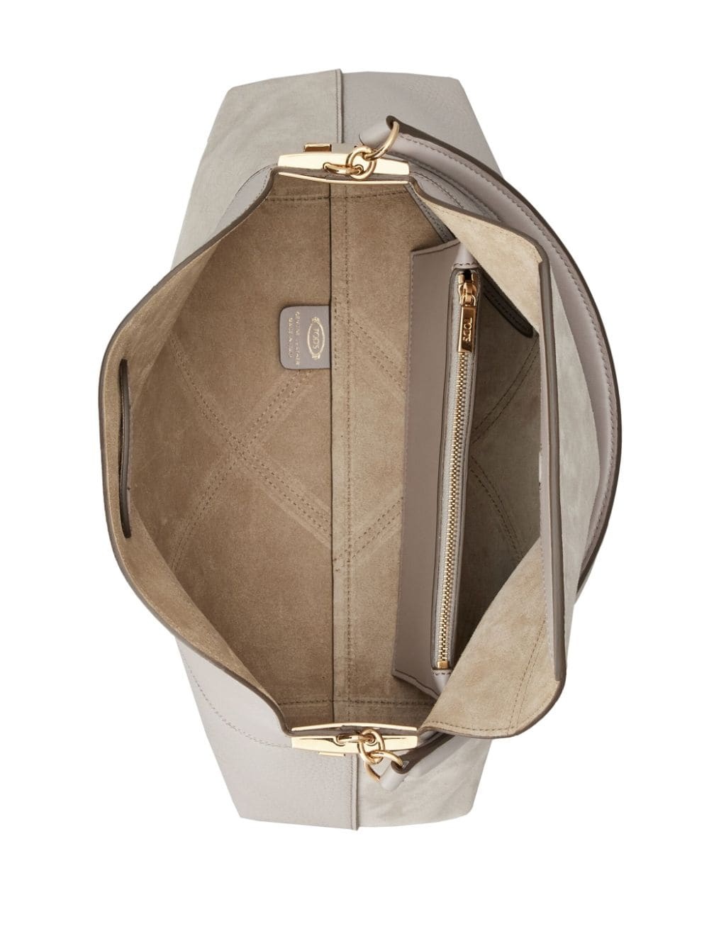 T Timeless suede tote bag - 4
